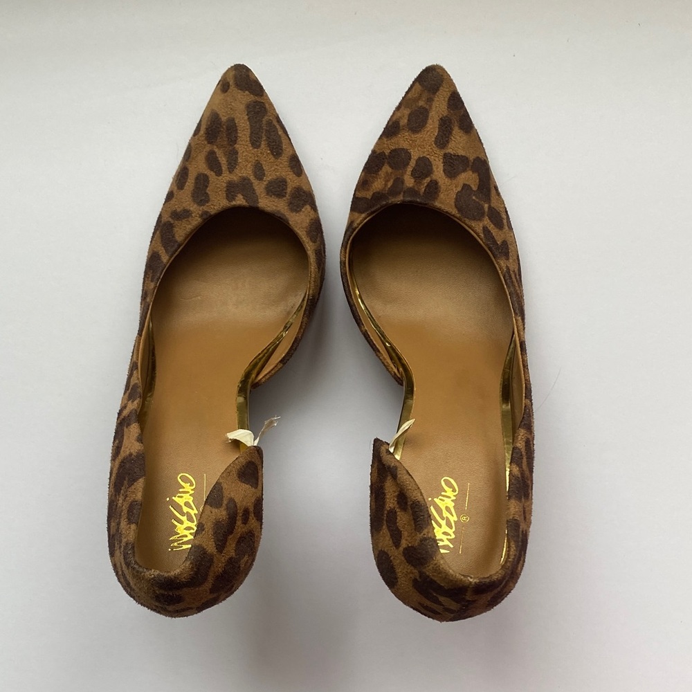 Mossimo Supply Co. Brown Leopard Heels